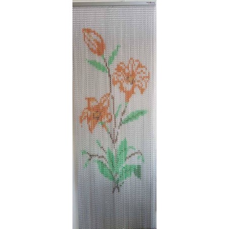 Rideaux anti insectes à chaîne aluminium