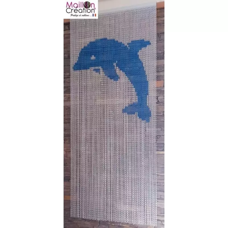 "Dauphin" door curtain