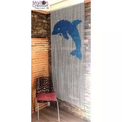 "Dauphin" door curtain