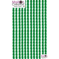 rideau de porte plastique vert opaque