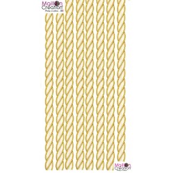 Rideau de porte plastique torsadé