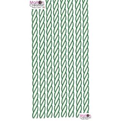 rideau de porte plastique vert