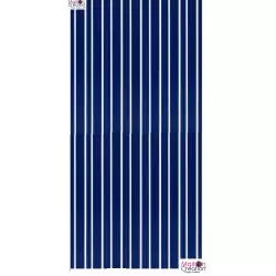 rideau lamelle plastique bleu