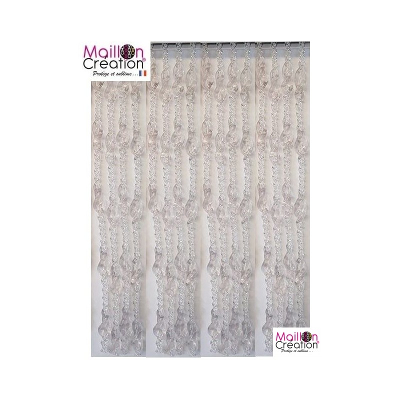 rideau-porte design en plastique