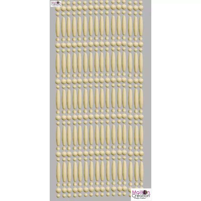 rideau de perle pour porte