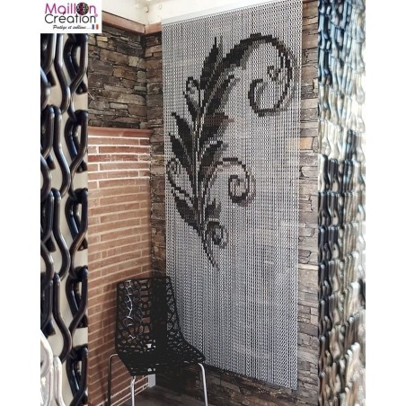 rideau chaînette baroque