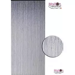 rideau de porte en bambou aubergine