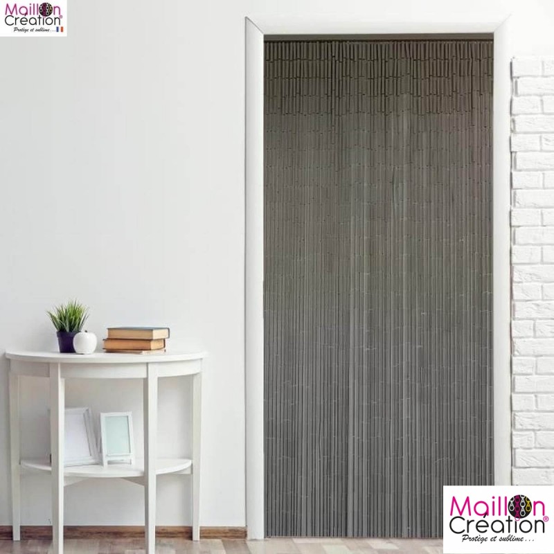 rideau de porte en bambou