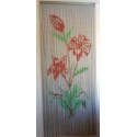 Dessin Amaryllis - Rideau chaînette