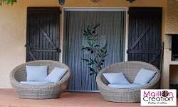 rideaux de porte sur mesure chaînette alu rideaux de porte sur mesure chaînette alu