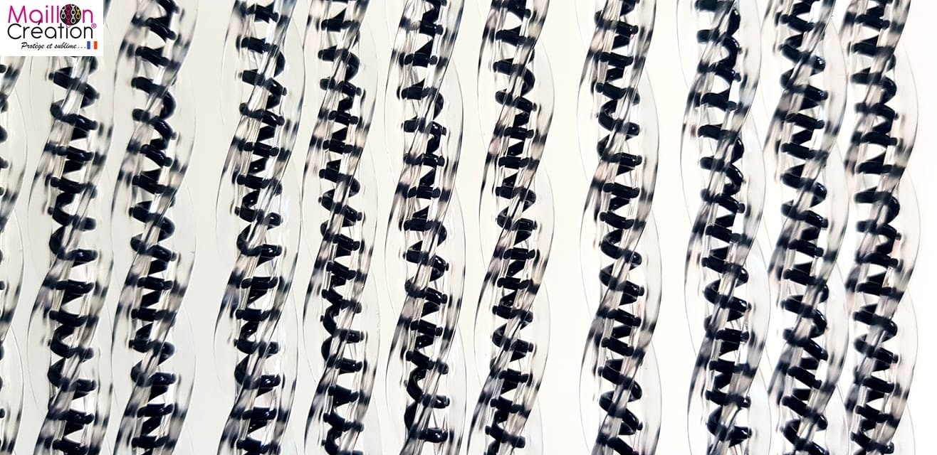 rideau de porte plastique