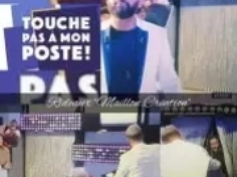 Décors pour l'émission TPMP de Cyril Hanouna
