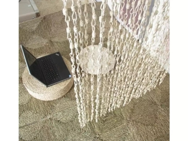 Rideau séparateur de pièce chaleureux